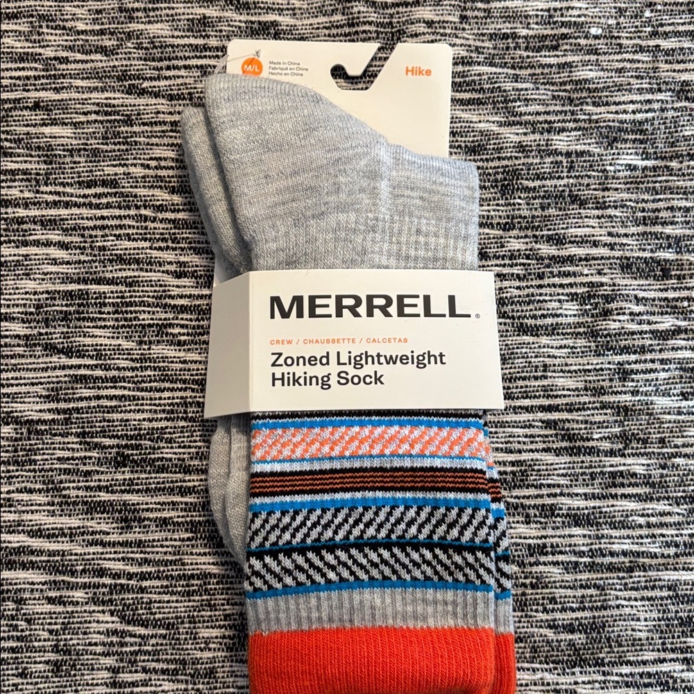Merrell zoned lightweight Hiking Socks - Size M/L